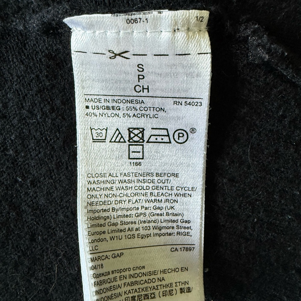 GAP Black Women's Cardigan Sweater - Picture 3 of 3